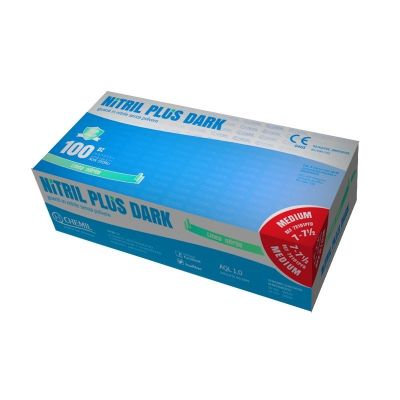 GUANTI NITRILE AZZURRI PZ.100