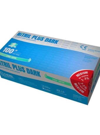 GUANTI NITRILE AZZURRI PZ.100