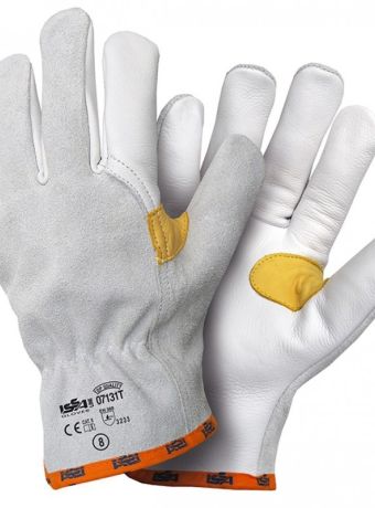GUANTI PELLE FIORE DORSO CROSTA 7131T