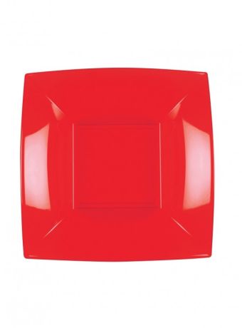 PIATTO FONDO NICE 18X18 PZ. 25 8057