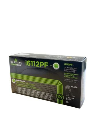 GUANTI NITRILE SHOWA 6112 PZ. 100