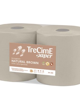 CARTA ASCIUG. NATURAL BROWN