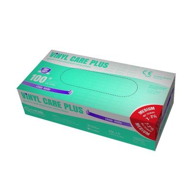 GUANTI VINILE CARE PLUS PZ.100 AQL 1,5