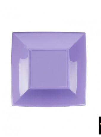 PIATTO QUADRO NICE COL. PZ. 25 GOLD8052