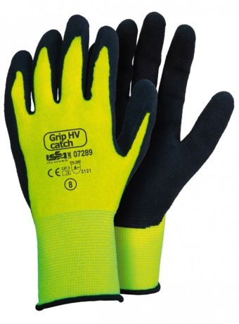 GUANTI GRIP CATCH NERO FLUO. 7289