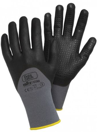 GUANTI DOTS CATCH 7360 RIVESTITO CAT.II