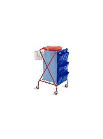 CARRELLO A X VERNIC.ATTACCO TONDO