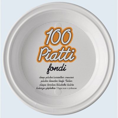 PIATTI FONDI PZ. 100